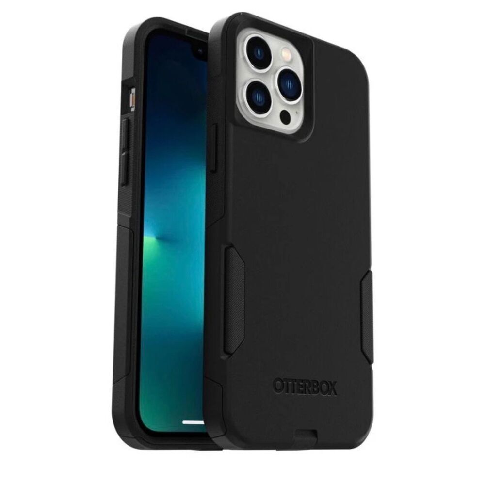 iPhone 13 Pro Max and iPhone 12 Pro Max Case Commuter Series black